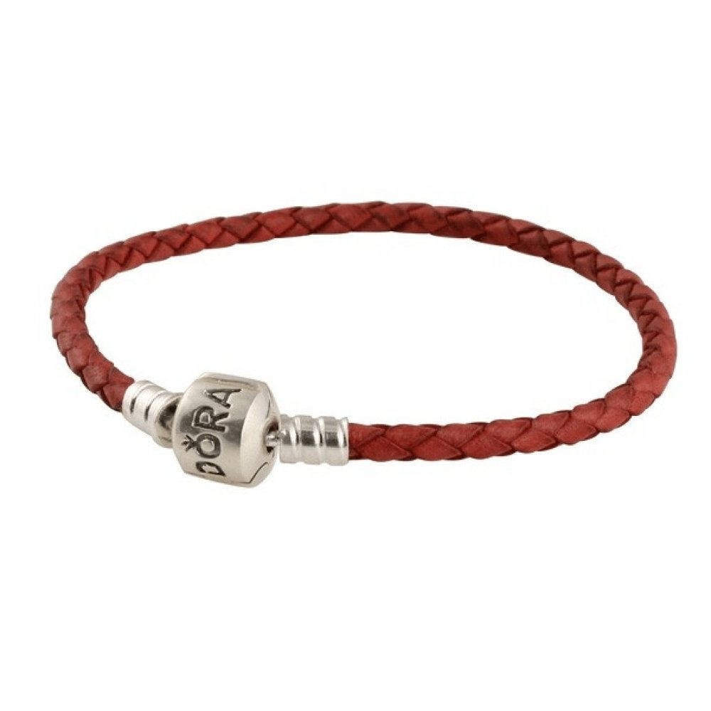 Pandora - Leather Bracelet - Brown